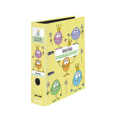 Motivordner Monster Kindergartenzeit Monster 22001176, A4 80mm breit