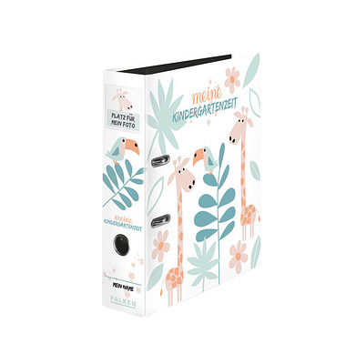 Motivordner Dschungel Kindergartenzeit Dschungel 22001184, A4 80mm breit