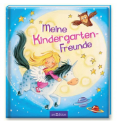 Meine Kindergarten-Freunde Einhorn - 64 illustrierte Seiten mit Gitter-Effekt, 20 x 21,5 cm