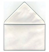 Briefumschlag Trauer 53-11282 120x189mm ohne Fenster nassklebend 90g weiß