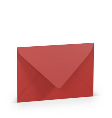 Designbriefumschlag Paperado 164005126, C6, nassklebend, 100g, tomate gerippt
