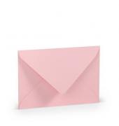 Designbriefumschlag Paperado 164005123, C6, nassklebend, 100g, Flamingo gerippt