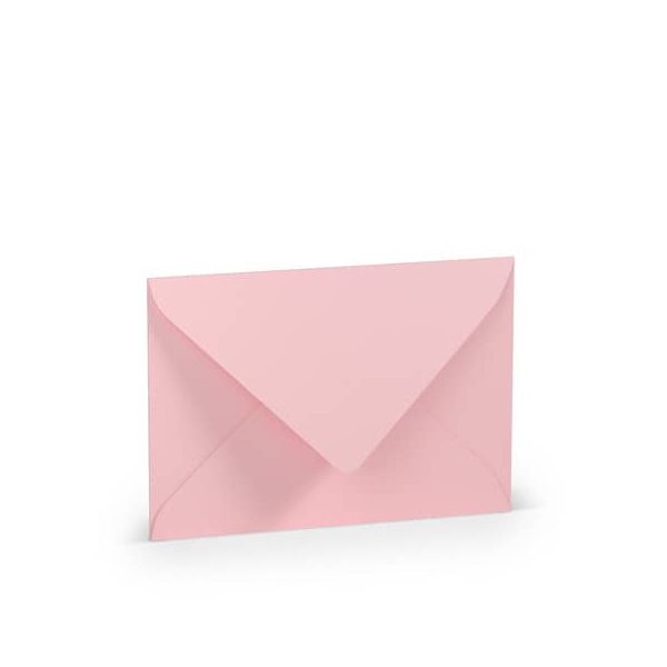 50 Stück Rössler Designbriefumschlag Paperado 164005123, C6, nassklebend, 100g, Flamingo gerippt 4014969183649 Rössler