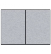 Blanko-Grußkarten 1103070080 105mm x 148mm (BxH) 250g planliegend silber