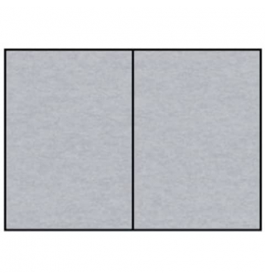Blanko-Grußkarten 1103070080 105mm x 148mm (BxH) 250g planliegend silber