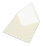 Briefumschlag 164040303 164x164mm ohne Fenster nassklebend 120g candle light