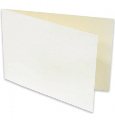 Blanko-Gru&szlig;karten 164076303 B6 doppelt lang 169mm x 12cm (BxH) 250g planliegend candle light