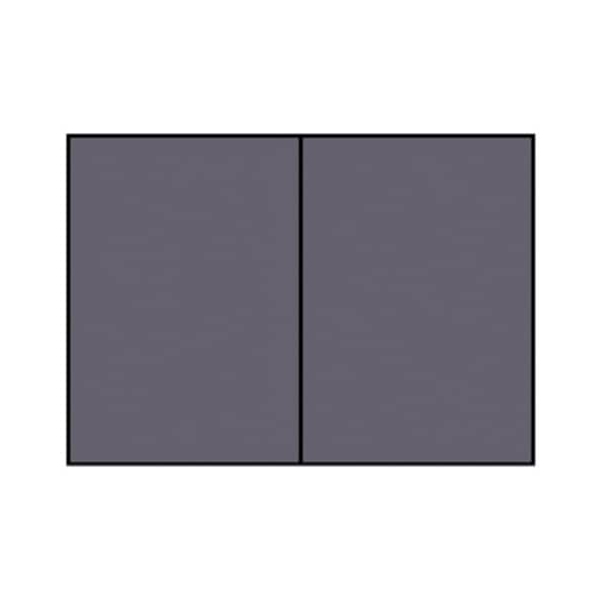 100 Stück Rössler Blanko-Grußkarten 164070176 A5 105mm x 148mm (BxH) 220g schiefer gerippt 4014969586136 Rössler