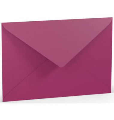 Designbriefumschlag 16401146, C5, nassklebend, 100g, amarena gerippt
