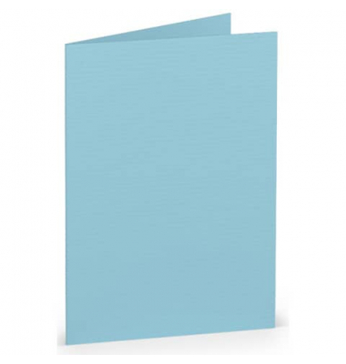 Blanko-Gru&szlig;karten 164009124 A7 148mm x 105mm (BxH) 220g ohne aquablau