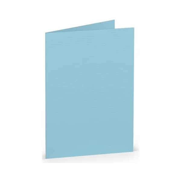 50 Stück Rössler Blanko-Grußkarten 164009124 A7 148mm x 105mm (BxH) 220g aquablau 4014969604632 Rössler