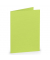 Blanko-Grußkarten 16400922 A7 148mm x 105mm (BxH) 220g maigrün