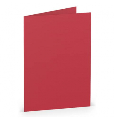 Blanko-Grußkarten 16400936 A7 148mm x 105mm (BxH) 220g rot