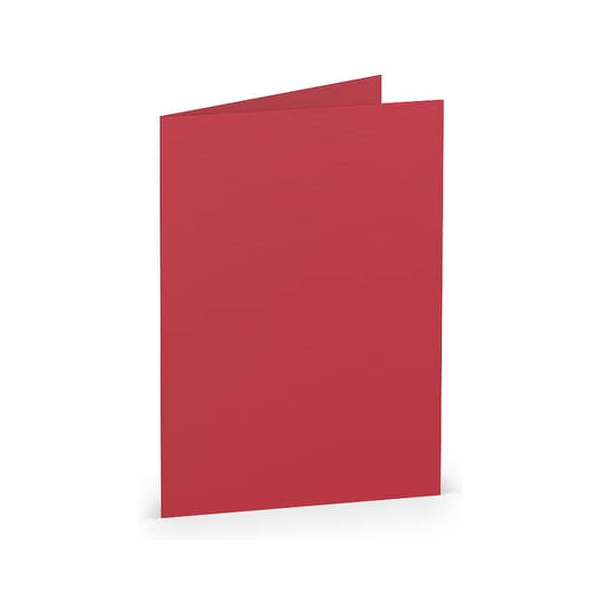 50 Stück Rössler Blanko-Grußkarten 16400936 A7 148mm x 105mm (BxH) 220g rot 4014969604823 Rössler