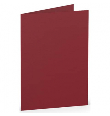 Blanko-Gru&szlig;karten 16400972 A7 148mm x 105mm (BxH) 220g ohne rosso