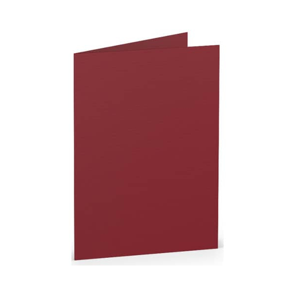 50 Stück Rössler Blanko-Grußkarten 16400972 A7 148mm x 105mm (BxH) 220g rosso 4014969604939 Rössler