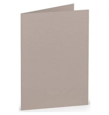Blanko-Gru&szlig;karten 16400949 A7 148mm x 105mm (BxH) 220g ohne taupe