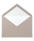  16401149, C5, ohne Fenster, nassklebend, 100g, Taupe gerippt