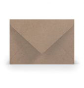 Designbriefumschlag 16402062, B6, nassklebend, 100g, kraft