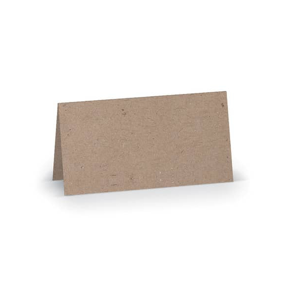 100 Stück Rössler 16403062 Tischkarte Paperado 10x10cm kraft 4014970090356 Rössler