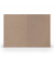 Blanko-Gru&szlig;karten Faltkarten planliegend 16407262 DIN B6  Hoch doppelt 24cm x 169mm (BxH) 240g planliegend kraft