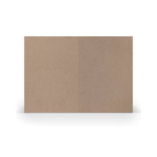 100 Stück Rössler Blanko-Grußkarten Faltkarten planliegend 16407262 DIN B6  Hoch doppelt 24cm x 169mm (BxH) 240g planliegend kraft 4014970090431 R