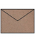 Designbriefumschlag Paperado 1103007062, C7, nassklebend, 100g, kraft