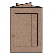 Blanko-Grußkarten 1103009062 220g kraft