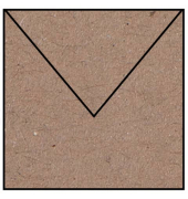 Briefumschlag 1103040062 164x164mm ohne Fenster nassklebend 100g kraft
