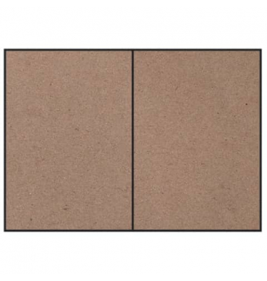 Blanko-Grußkarten 1103071062 A5 220g planliegend kraft