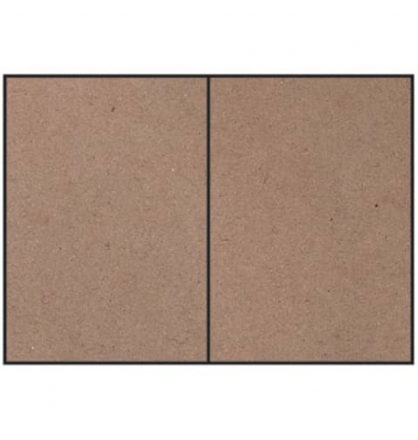 Blanko-Grußkarten 1103072062 DIN B6  Hoch doppelt 220g planliegend kraft