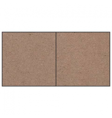 Blanko-Grußkarten 1103075062 157mm/314mm x 157mm (BxH) 220g planliegend kraft