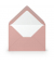 Designbriefumschlag 16400563, C6, nassklebend, 100g, rose