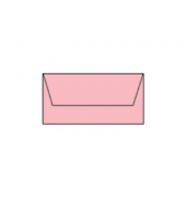 Designbriefumschlag Paperado 1103002063, Din Lang, nassklebend, 100g, rose