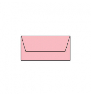 Designbriefumschlag Paperado 1103002063, Din Lang, nassklebend, 100g, rose