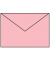 Designbriefumschlag Paperado 1103011063, C5, nassklebend, 100g, rose