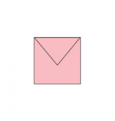 Designbriefumschlag 1103040063, quadratisch, nassklebend, 100g, rose