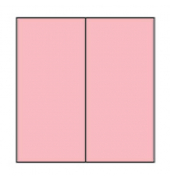 Blanko-Grußkarten 1103069063 DIN lang hoch doppelt 220g planliegend rose