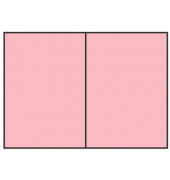 Blanko-Grußkarten 1103071063 A5 220g planliegend rose