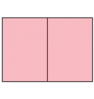 Blanko-Grußkarten 1103071063 A5 220g planliegend rose