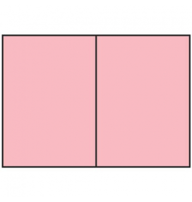 Blanko-Grußkarten 1103072063 DIN B6  Hoch doppelt 220g planliegend rose