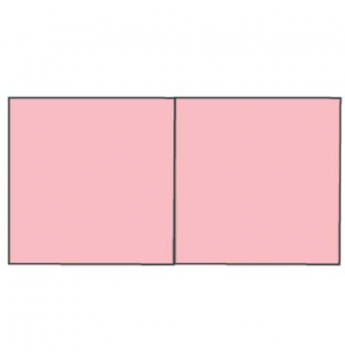 Blanko-Grußkarten 1103075063 157mm/314mm x 157mm (BxH) 220g planliegend rose