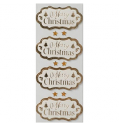 Weihnachtsetikett