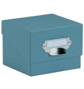 Fotobox 1325452150, mit Deckel, au&szlig;en 167x125x152mm denim