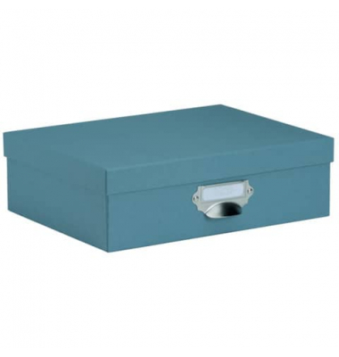 Aufbewahrungsbox 1343452150, Deckel, Karton denim