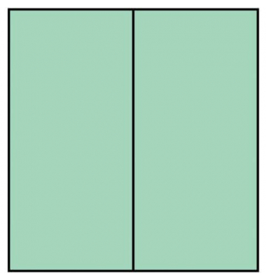 Blanko-Grußkarten 1103069065 DIN lang hoch doppelt 220g planliegend mint