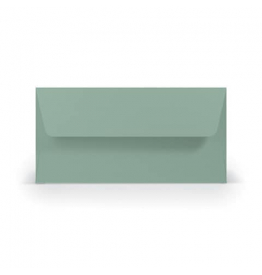 Designbriefumschlag Paperado 16400267, Din Lang, nassklebend, 100g, eucalyptus