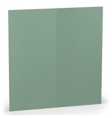 Blanko-Grußkarten 16406967 DIN lang 100mm x 210mm (BxH) 220g eucalyptus