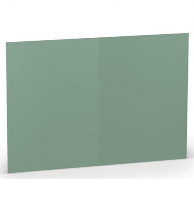 Blanko-Grußkarten 16407067 A5 105mm x 148mm (BxH) 220g eucalyptus
