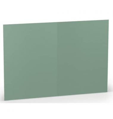 Blanko-Grußkarten 16407267 DIN B6  Hoch doppelt 240g planliegend eucalyptus